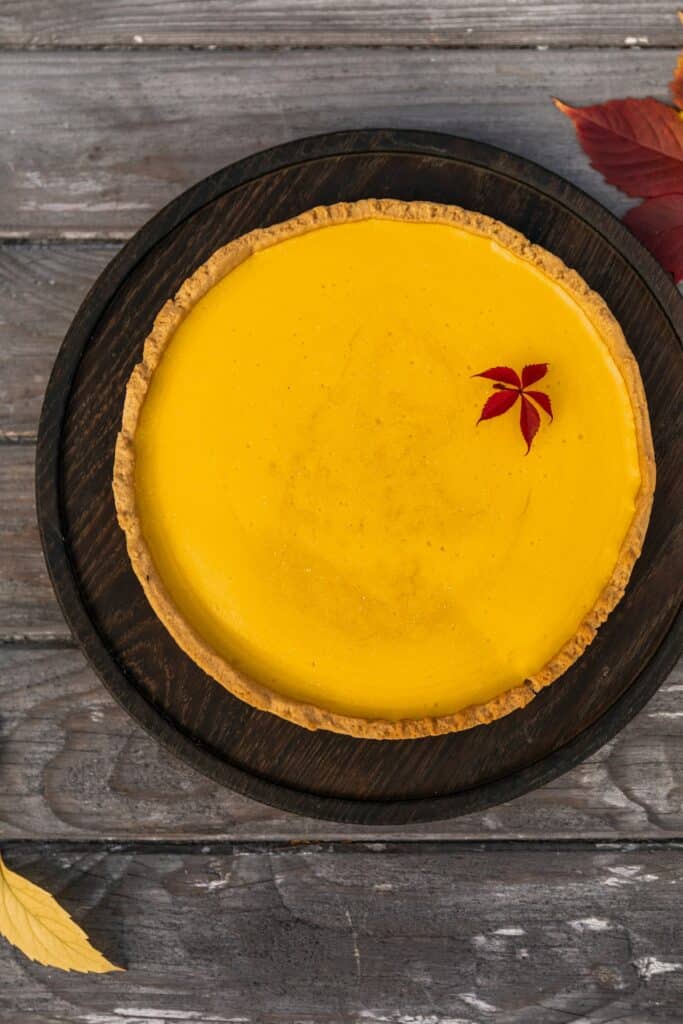 Cheesecake citrouille gingembre